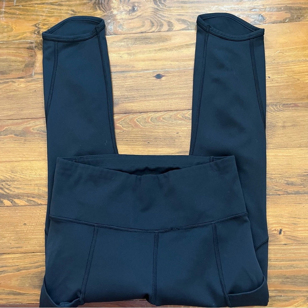 Athleta All In Capri Up Anything Tight Black Leggings Running Athletic size S - Picture 6 of 12